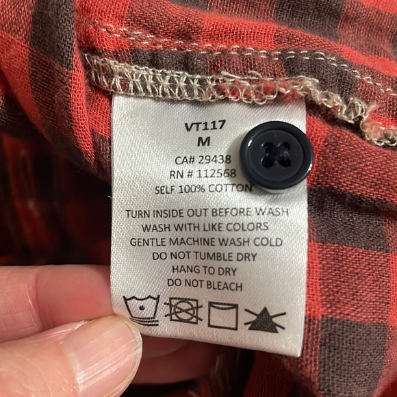 MISS ME Womens Vintage Button Down - Picture 4 of 5